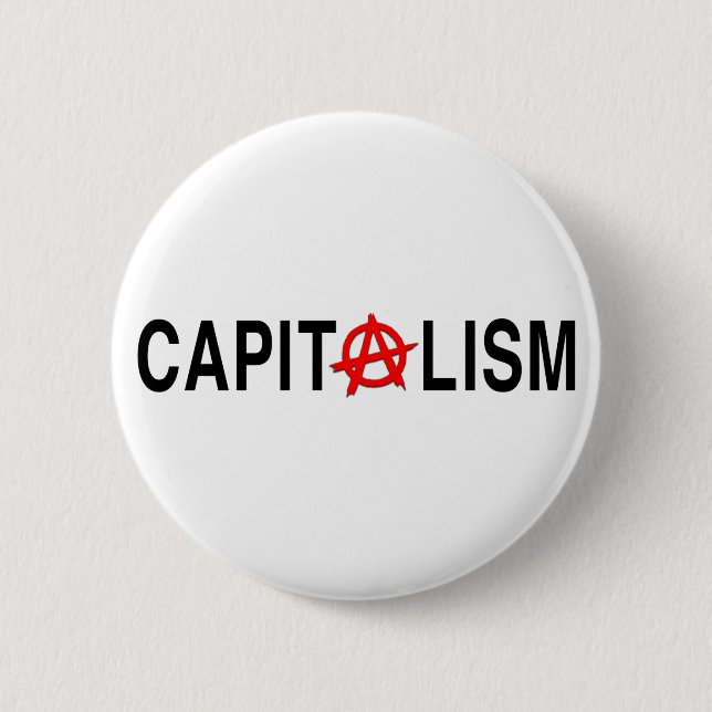 Anarcho Kapitalismus Button (Vorderseite)