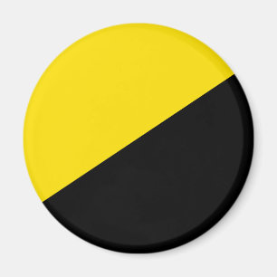 Anarcho Kapitalismus Flaggenanarchie Symbol schwar Magnet
