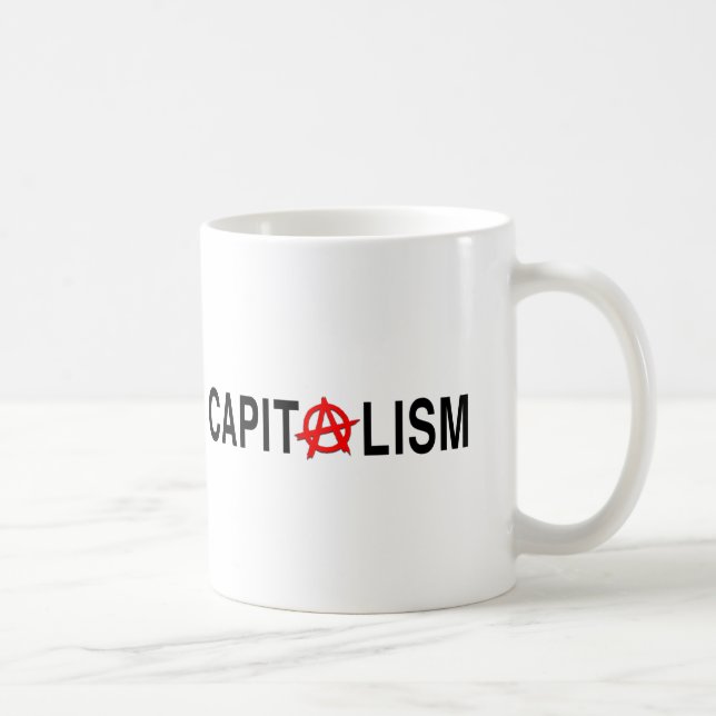 Anarcho Kapitalismus Kaffeetasse (Rechts)