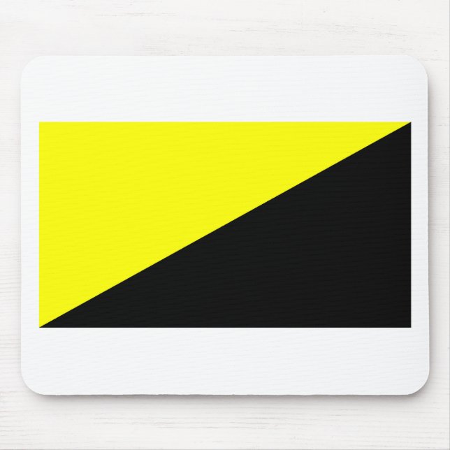 Anarcho-Kapitalist Flagge Mousepad (Vorne)