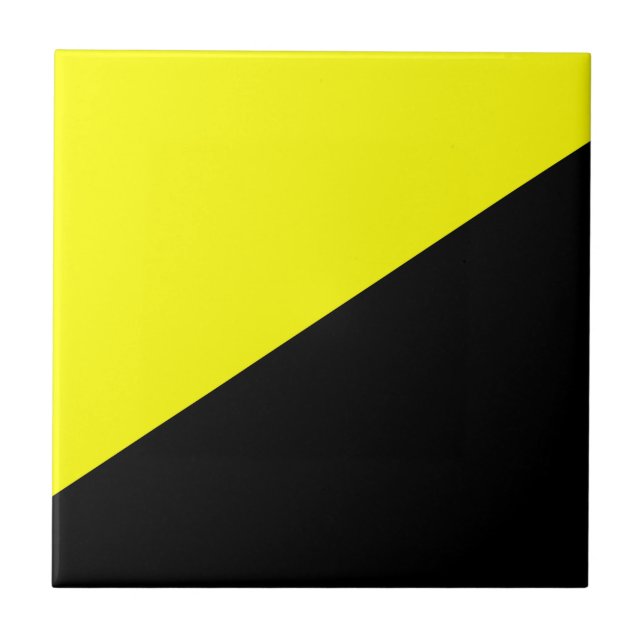 Anarcho-kapitalistische Flagge Fliese (Vorderseite)