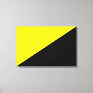 Anarcho-kapitalistische Flagge Leinwanddruck