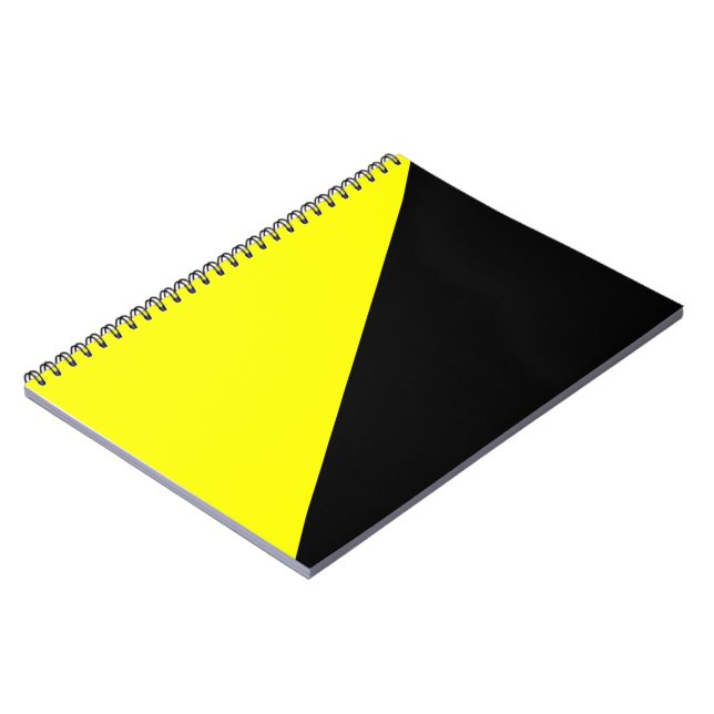 Anarcho-kapitalistische Flagge Notizblock (Linke Seite)