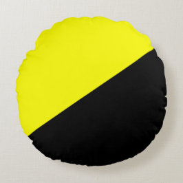 Anarcho-kapitalistische Flagge Rundes Kissen