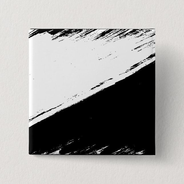 Anarcho-Pazifismus Flaggen-Knopf Button (Vorderseite)