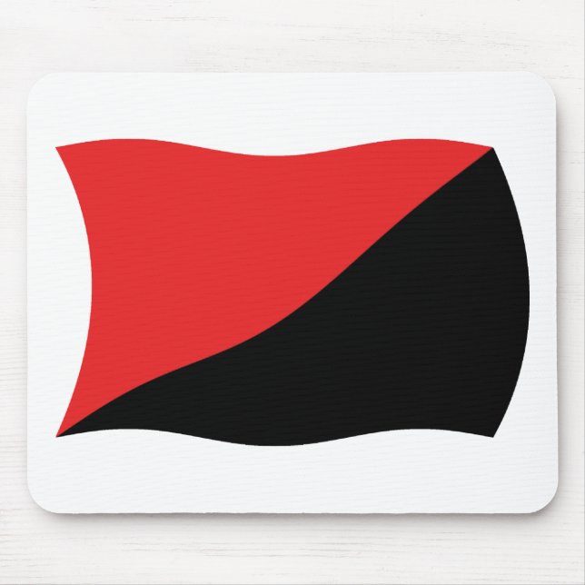 Anarcho-Syndikalismus Flag Mousepad (Vorne)