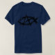 AnarchoChristian No King außer Christ Anarchist T-Shirt (Design vorne)
