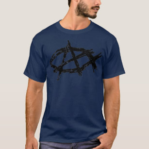 AnarchoChristian No King außer Christ Anarchist T-Shirt