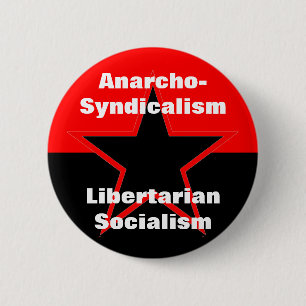 Anarchosyndikalismus liberalistischer button