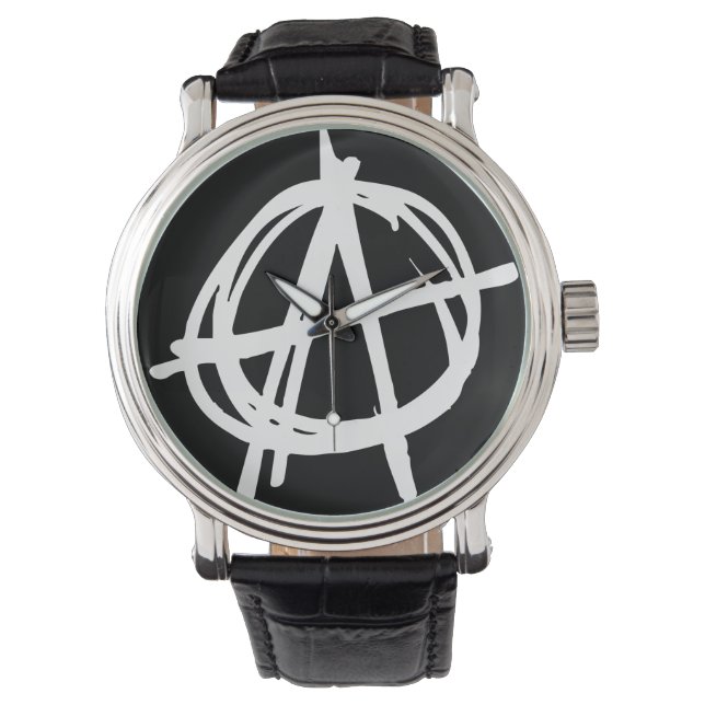 Anarchy Punk Watch Armbanduhr (Vorderseite)