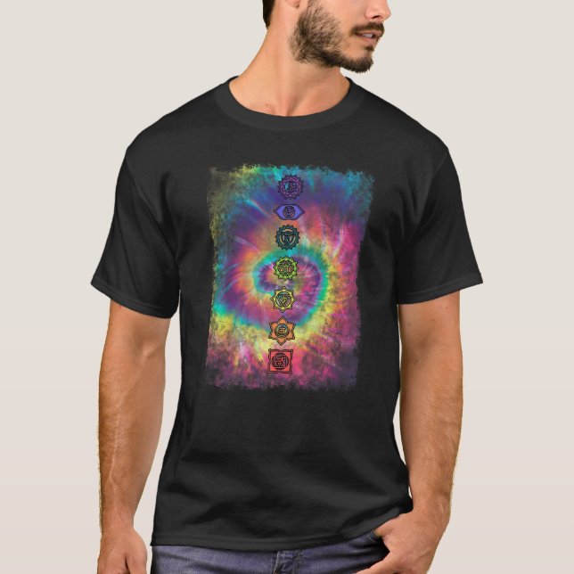 Anarchy Tattoo Goth Goa Spiritual Gothic Psy Punks T-Shirt (Vorderseite)