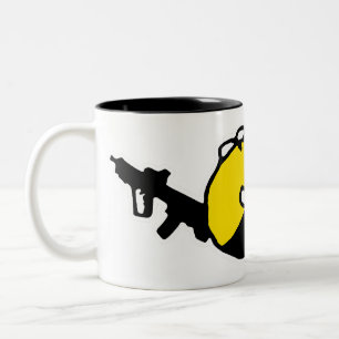 Anarchyball Anarchocapitaliste Café Tasa Mug