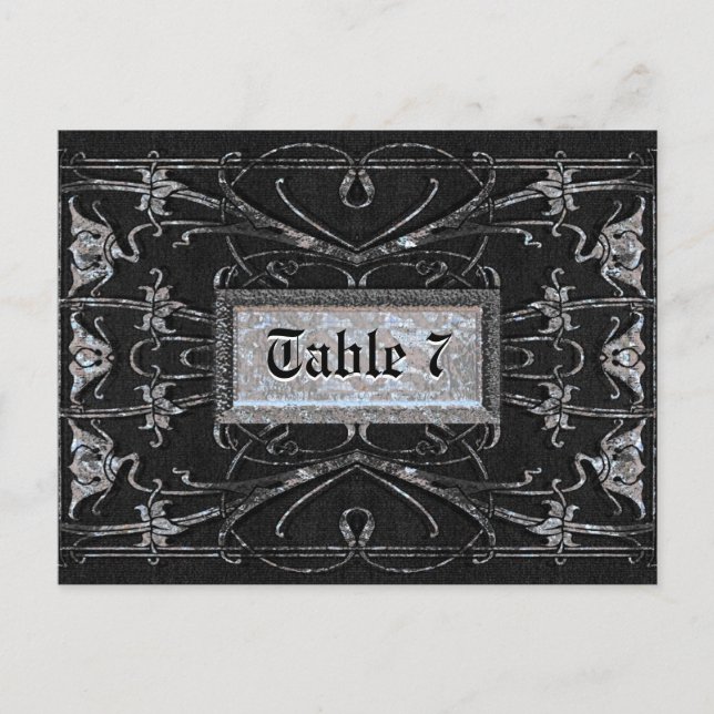 Anastasia Raven Viktorianisch Postkarte (Vorderseite)