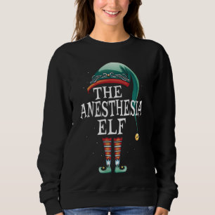 Anästhesie Elf Weihnachtsanästhesie Doktor Tec Sweatshirt