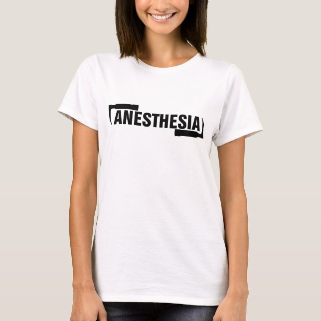 Anästhesie T-Shirt (Vorderseite)