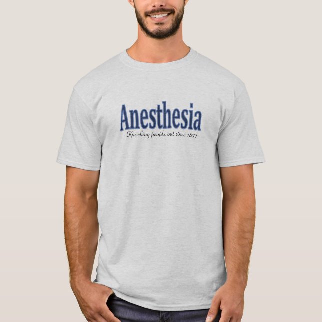 Anästhesie T-Shirt (Vorderseite)