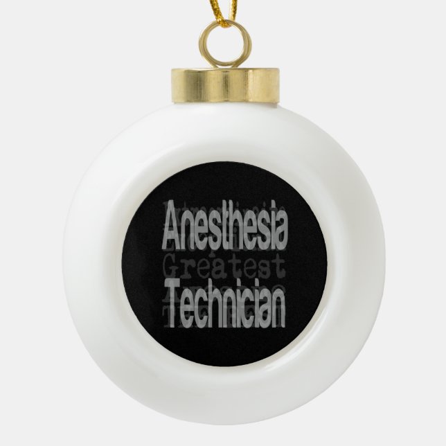 Anästhesie Technischer Außerordentlicher Keramik Kugel-Ornament (Vorderseite)