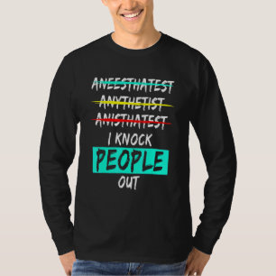 Anästhesiologe Anästhesiologie Ärztin 4 T-Shirt