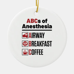 Anästhesiologe Anästhesiologie Doktor Nurse Funny Keramik Ornament