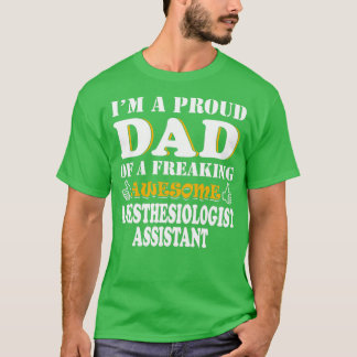 Anästhesiologe Assistant Vater Gifts Fatherx27s Da T-Shirt