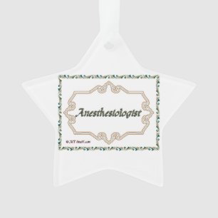 Anästhesiologe - nobel ornament