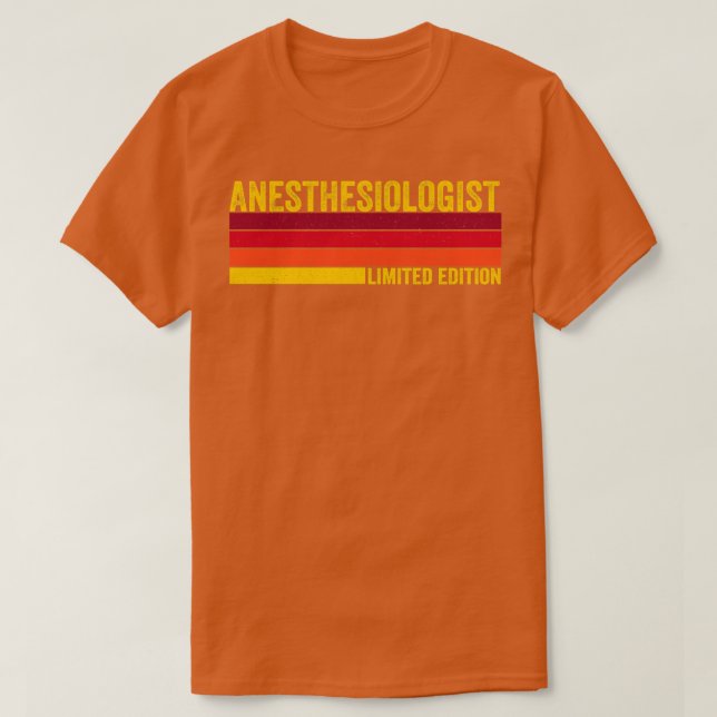Anästhesiologe T-Shirt (Design vorne)