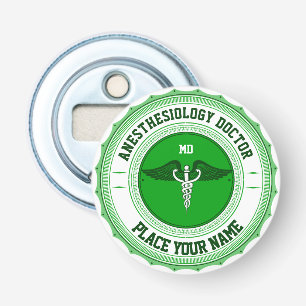 Anästhesiologie Caduceus Anpassbare MD-Spezialität Flaschenöffner