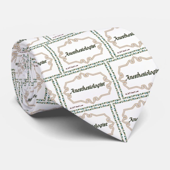 Anästhesiologin - Classy Neck Tie Krawatte (Gerollt)