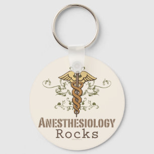 Anästhesiologische Steine Schlüsselkette Schlüsselanhänger