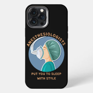 Anästhesisten bringen dich stilvoll schlafen iPhone 13 pro max hülle