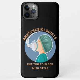Anästhesisten bringen dich stilvoll schlafen iPhone 11Pro max hülle