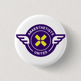 Anästhesisten verbinden Abzeichen Button