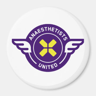 Anästhesisten Vereinigtes Abzeichen Magnet