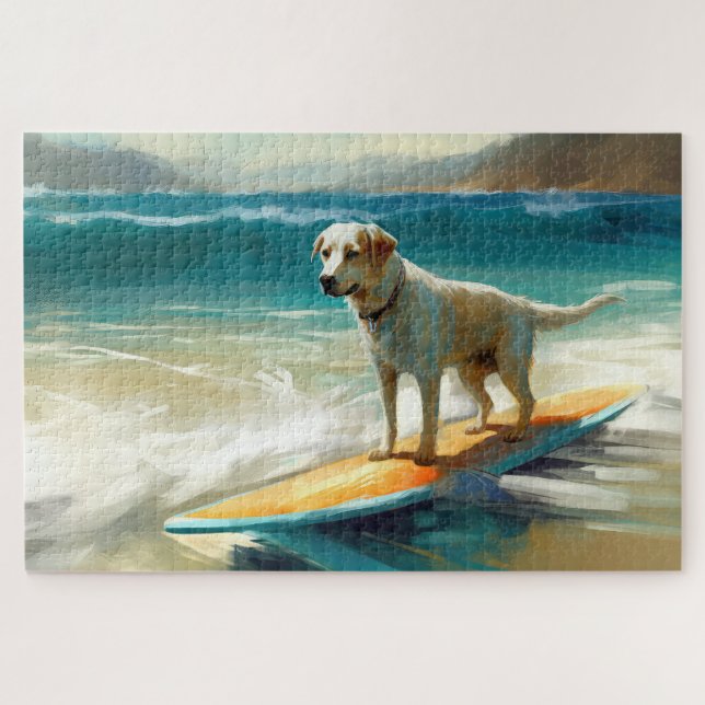 Anatolian Shepherd Beach Surfmalerei (Horizontal)