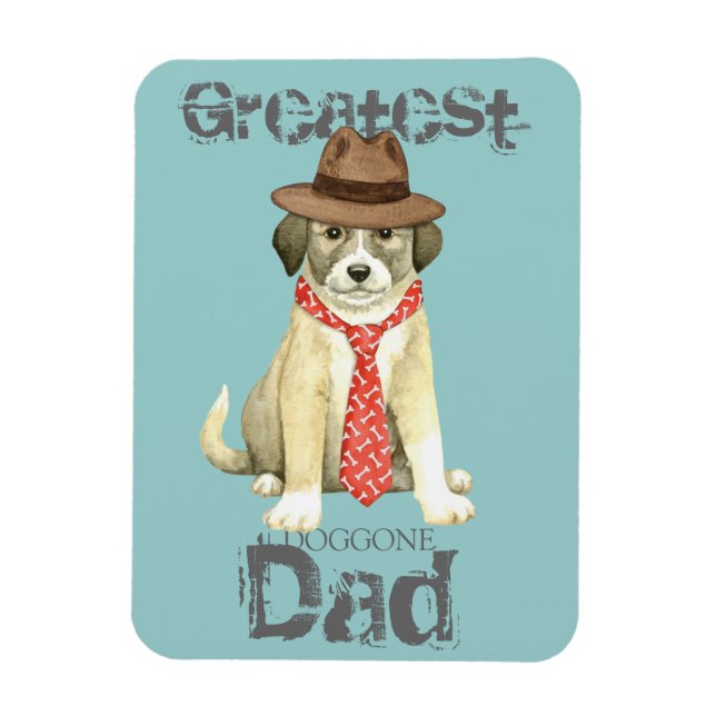 Anatolian Shepherd Dad Magnet (Vertikal)