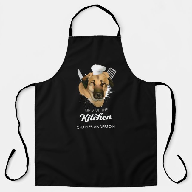 Anatolian Shepherd Dog King of the Kitchen Cooking Schürze (Vorderseite)