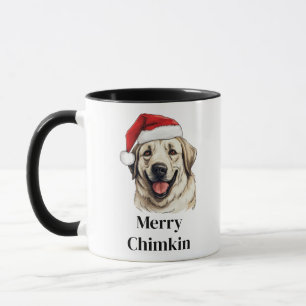 Anatolian Shepherd Dog Weihnachtsmannmütze Weihnac Tasse