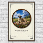 Anatolian Shepherd Dog Zoology Series Poster<br><div class="desc">• This digital illustration features a detailed specimen study presented in a classic natural history museum style with scientific data and a vintage aesthetic.
• Requests and/or questions are encouraged and appreciated!</div>