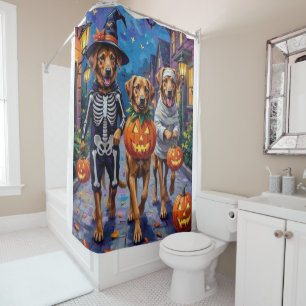Anatolian Shepherd Hunde Halloween Kostüme Duschvorhang