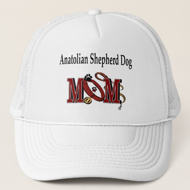 Anatolian Shepherd Mama Hat Truckerkappe (Vorderseite)