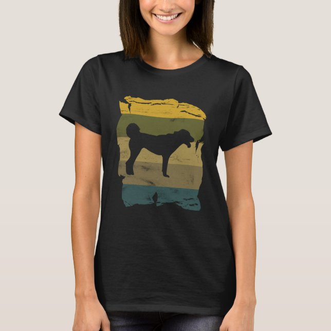 Anatolian Shepherd Retro Silhouette for Kangal Own T-Shirt (Vorderseite)