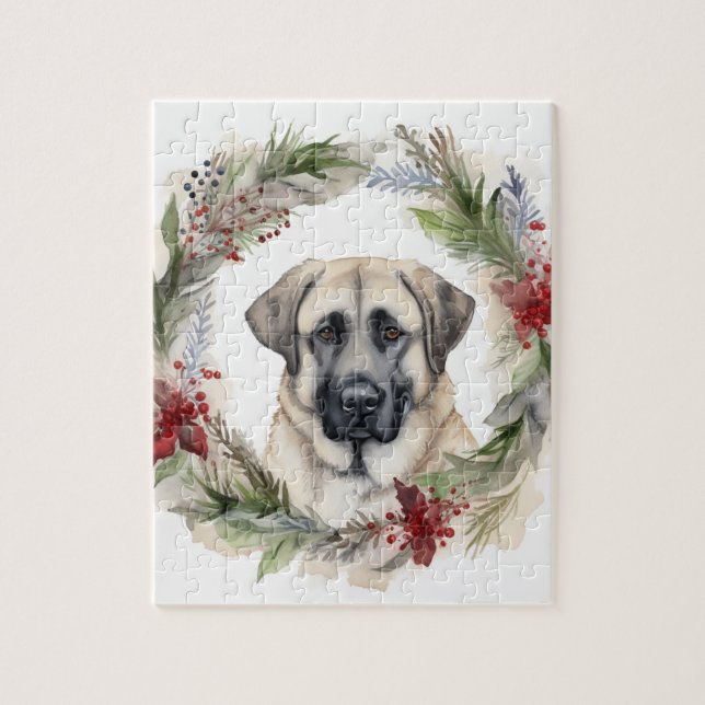 Anatolian Shepherd Weihnachtsfeiertag (Vertikal)