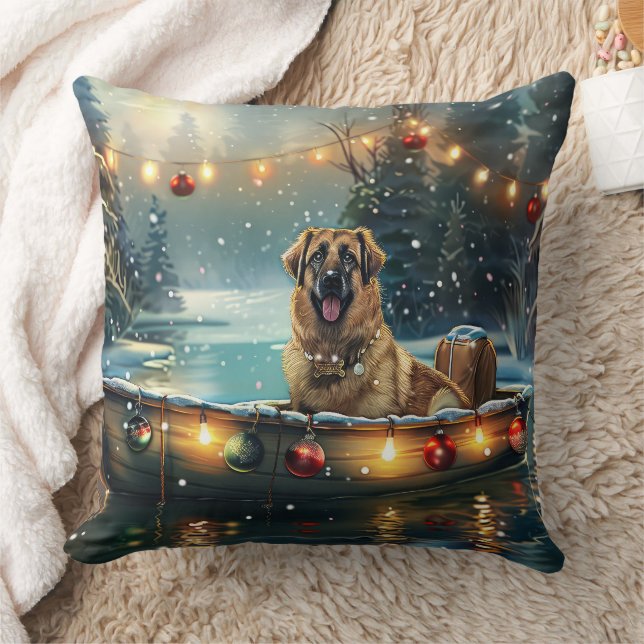 Anatolian Shepherd Weihnachtsfeiertage Kissen (Decke)