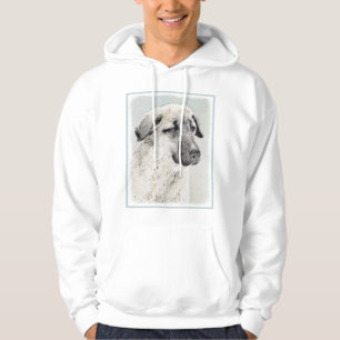 Anatolische Hirtenmalerei - Original Hundekunst Hoodie