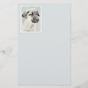 Anatolische Hirtenmalerei - Originelle Hundekunst Briefpapier