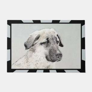 Anatolische Hirtenmalerei - Originelle Hundekunst Fußmatte