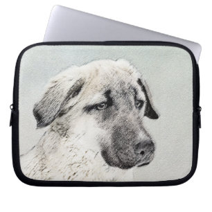 Anatolische Hirtenmalerei - Originelle Hundekunst Laptopschutzhülle