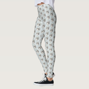 Anatolische Hirtenmalerei - Originelle Hundekunst Leggings