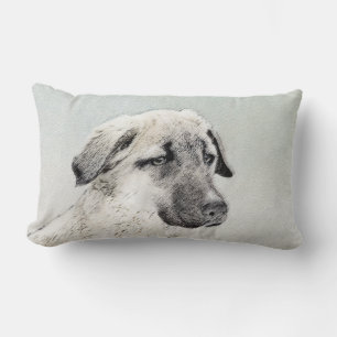 Anatolische Hirtenmalerei - Originelle Hundekunst Lendenkissen