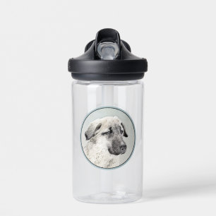 Anatolische Hirtenmalerei - Originelle Hundekunst Trinkflasche